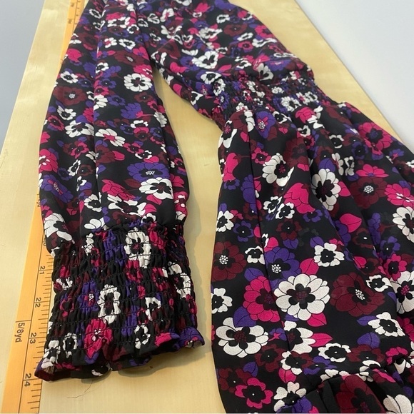 Michael MK • Floral Georgette Wrap Dress - Picture 14 of 16